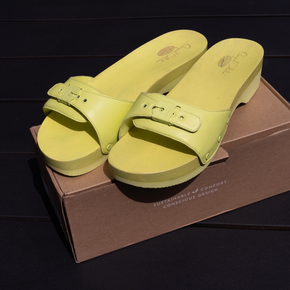Dr. Scholl's Yellow Sandals